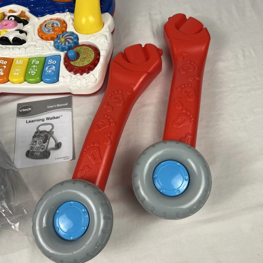 VTech Sit to Stand Learning Walker Blue Baby Toy 80-077069 9 Months to 3 Years